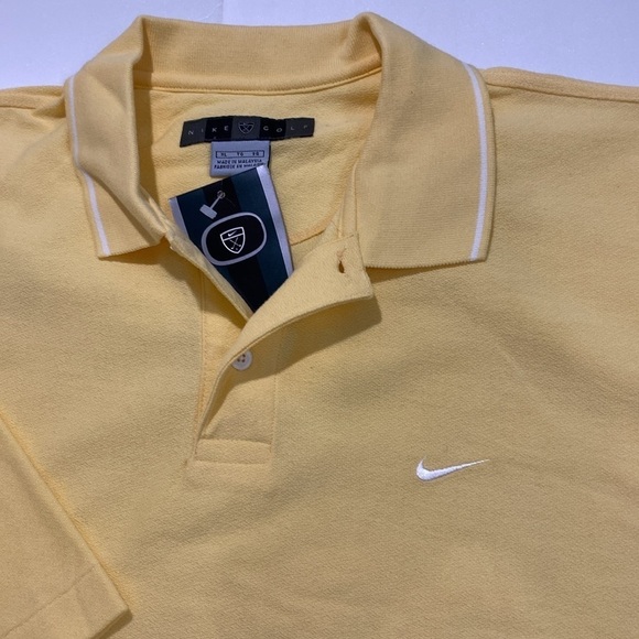 Nike Golf Yellow Polo Shirt size extra large - Picture 5 of 14